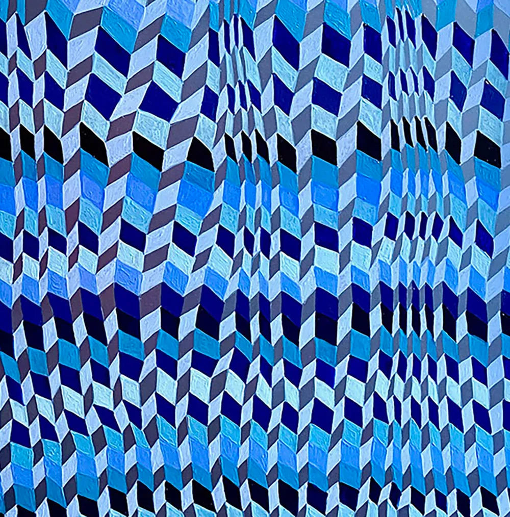 Fabrication Blue by Sara Willett