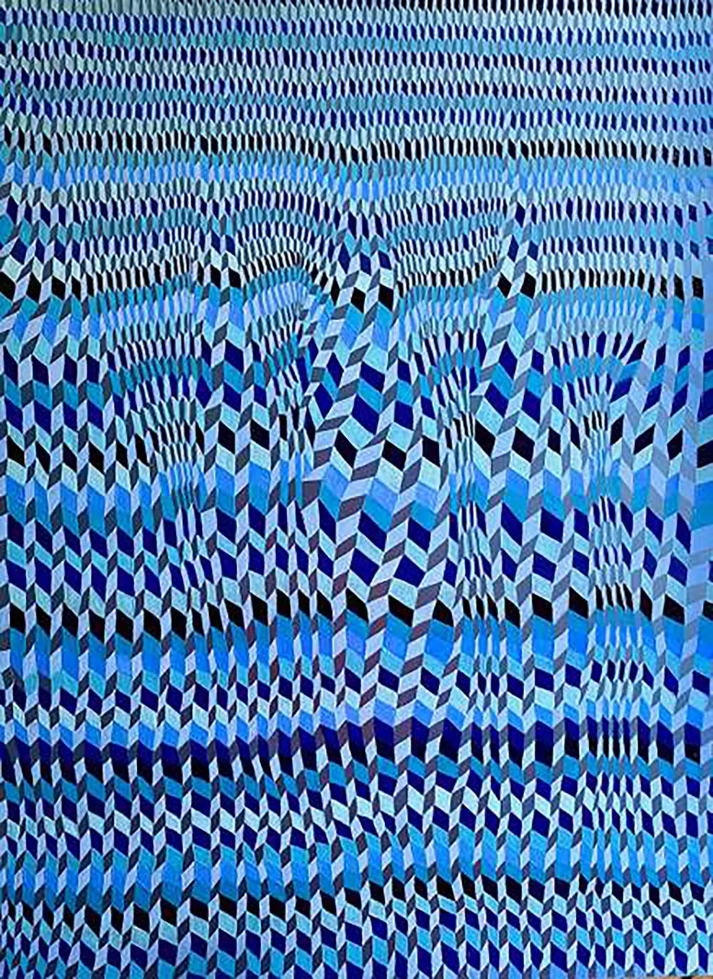 Fabrication Blue by Sara Willett