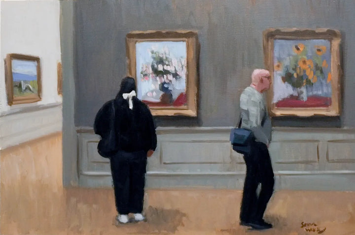 Flowers At the Met by Sam Wood
