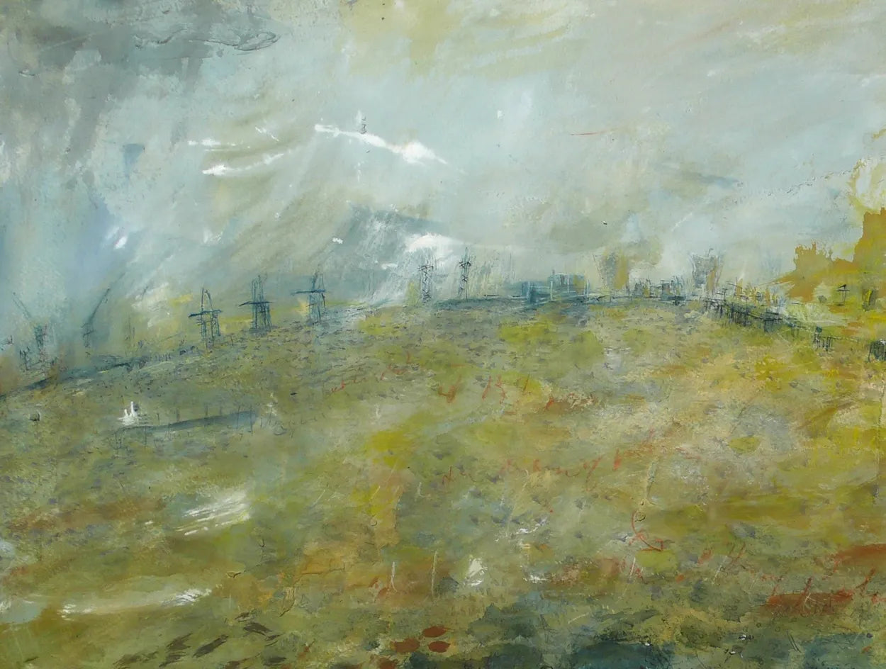 Force of Nature (with Dunlins) - Humber Estuary by Stephen Todd