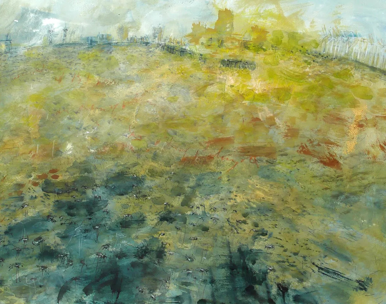 Force of Nature (with Dunlins) - Humber Estuary by Stephen Todd
