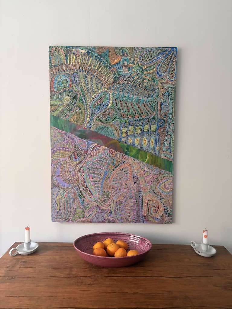 Alien by Emma-Louise Grady, original artwork