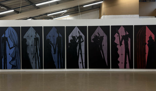 The VII Stages - Full 7 Piece Collection by Vishali Joshi, original artwork