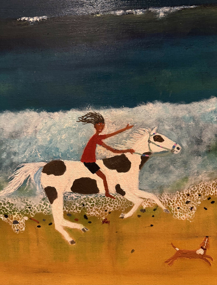 Racing the Storm by Errol Theunissen, original artwork