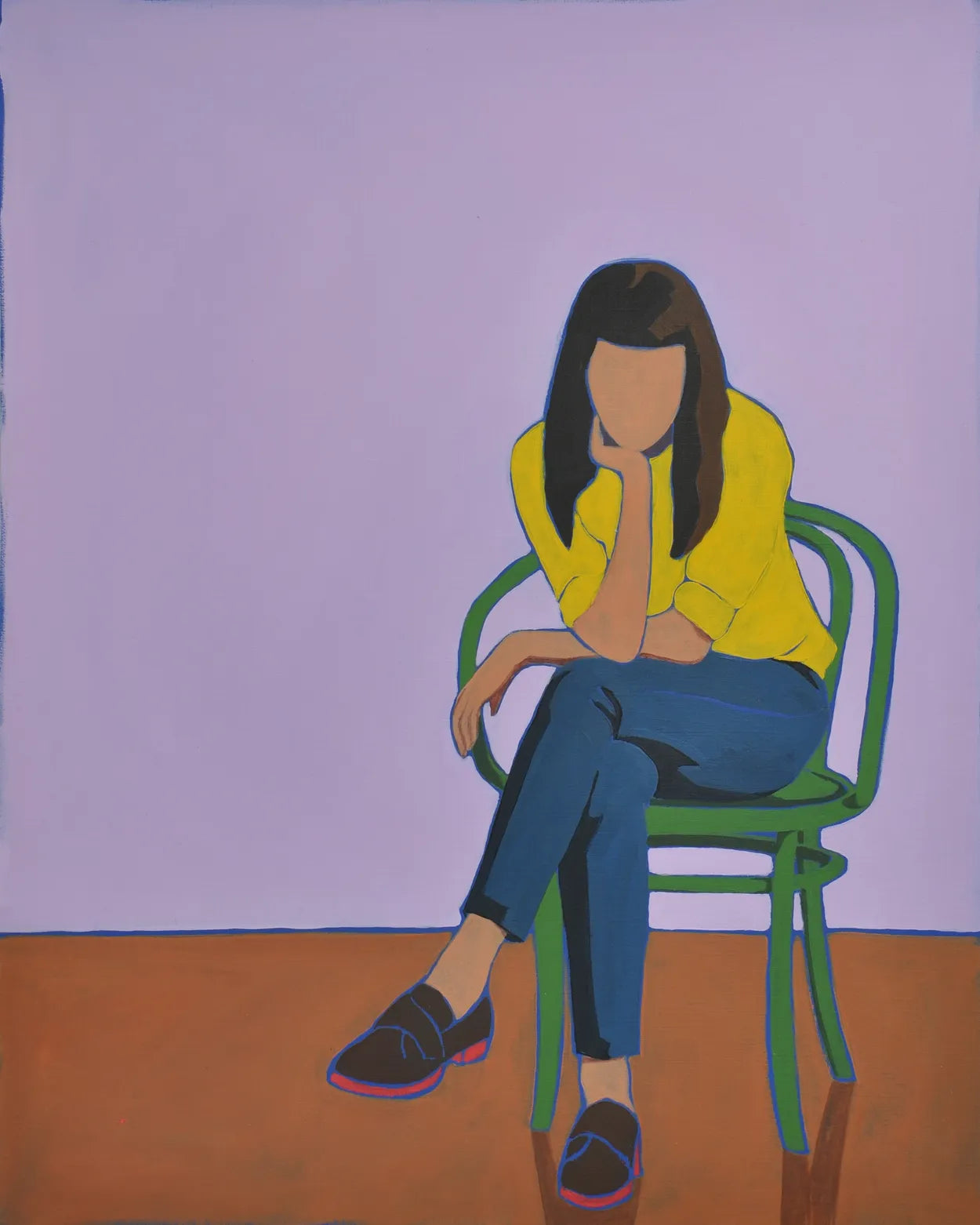 Green Chair by Julia Blackshaw