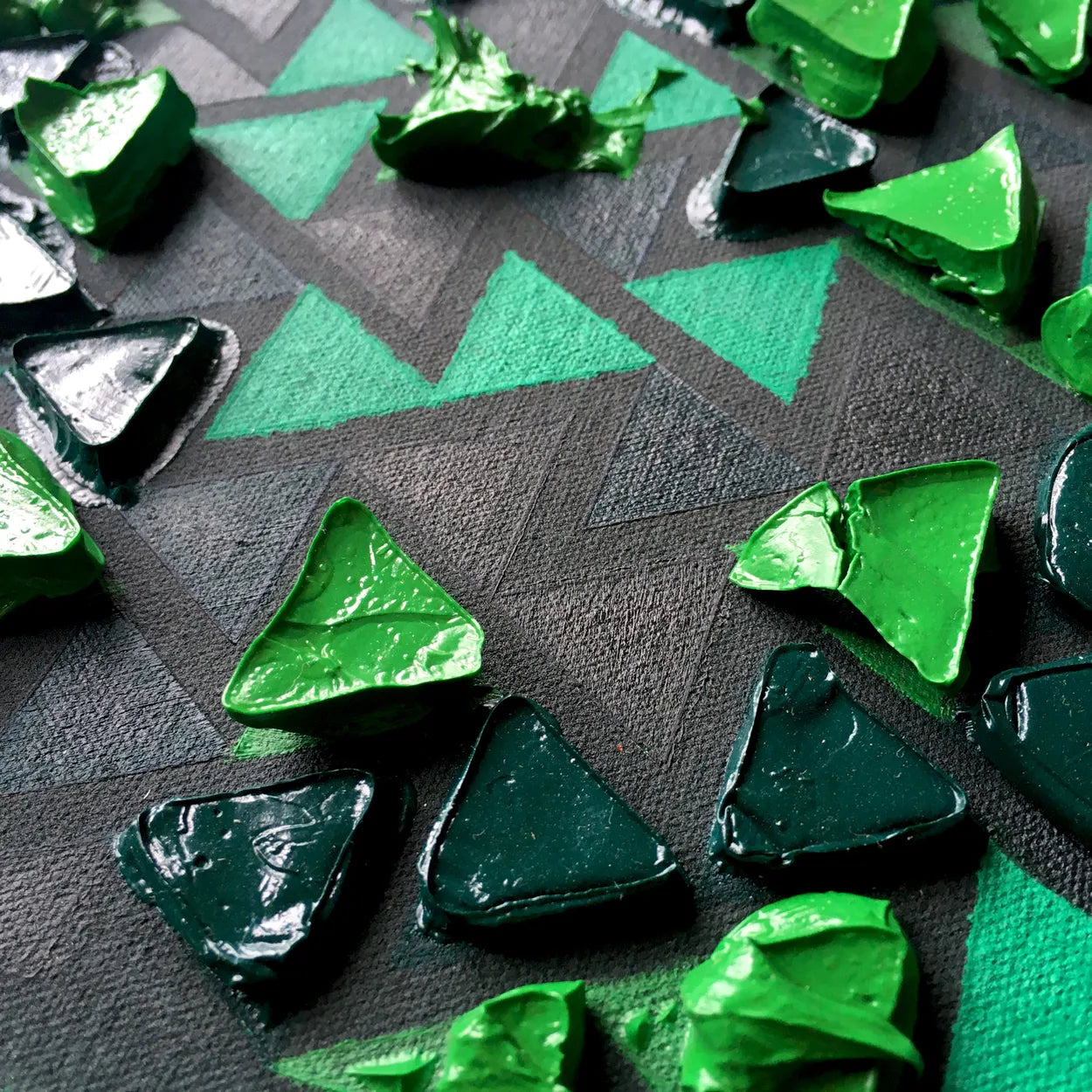 Green by Toni Harrower, detail 1