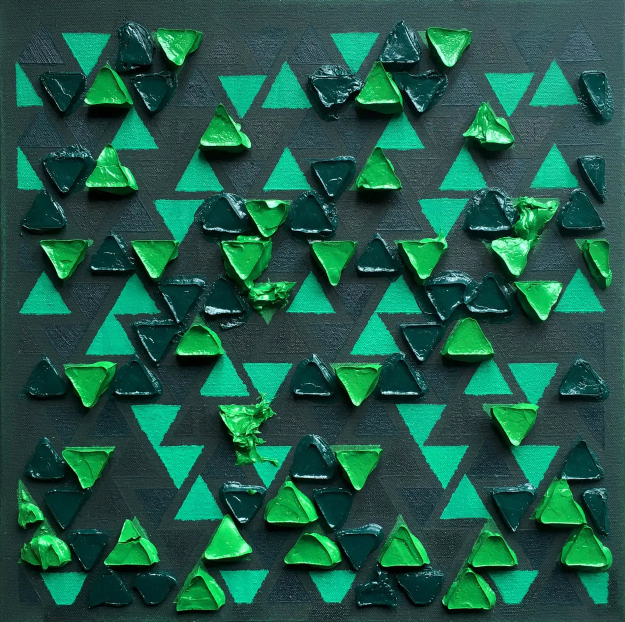 Green by Toni Harrower, original painting