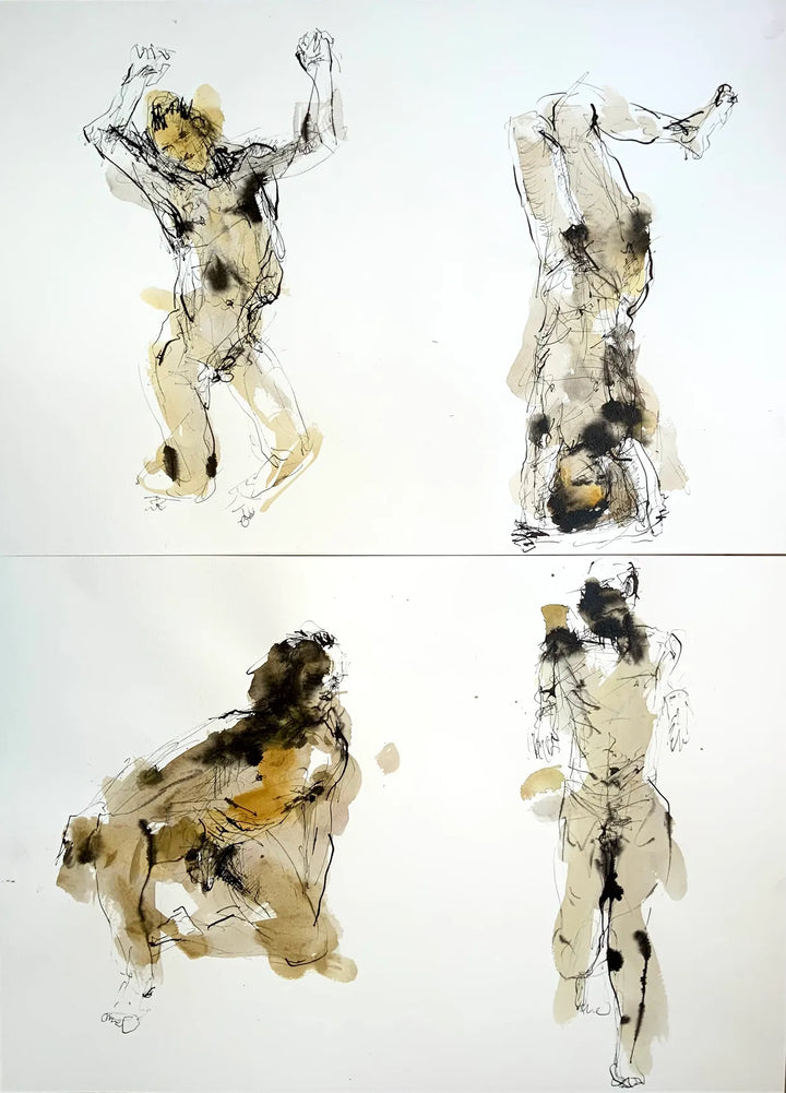 Head to Toe (2 Life Drawing Pairs) by Stephen Todd
