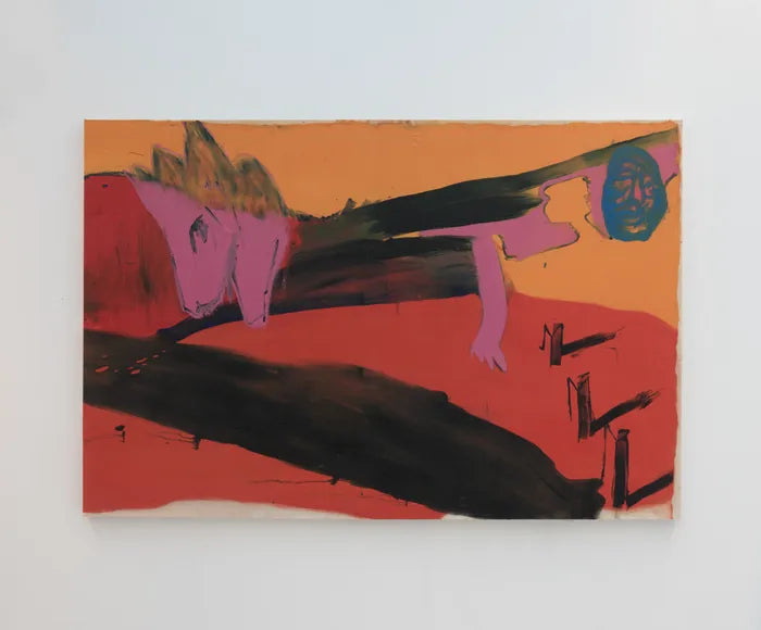 Horse in Landscape by Finley Yates