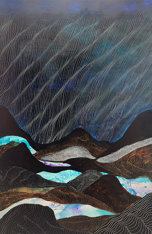 Imagined Topography I by Sara Willett