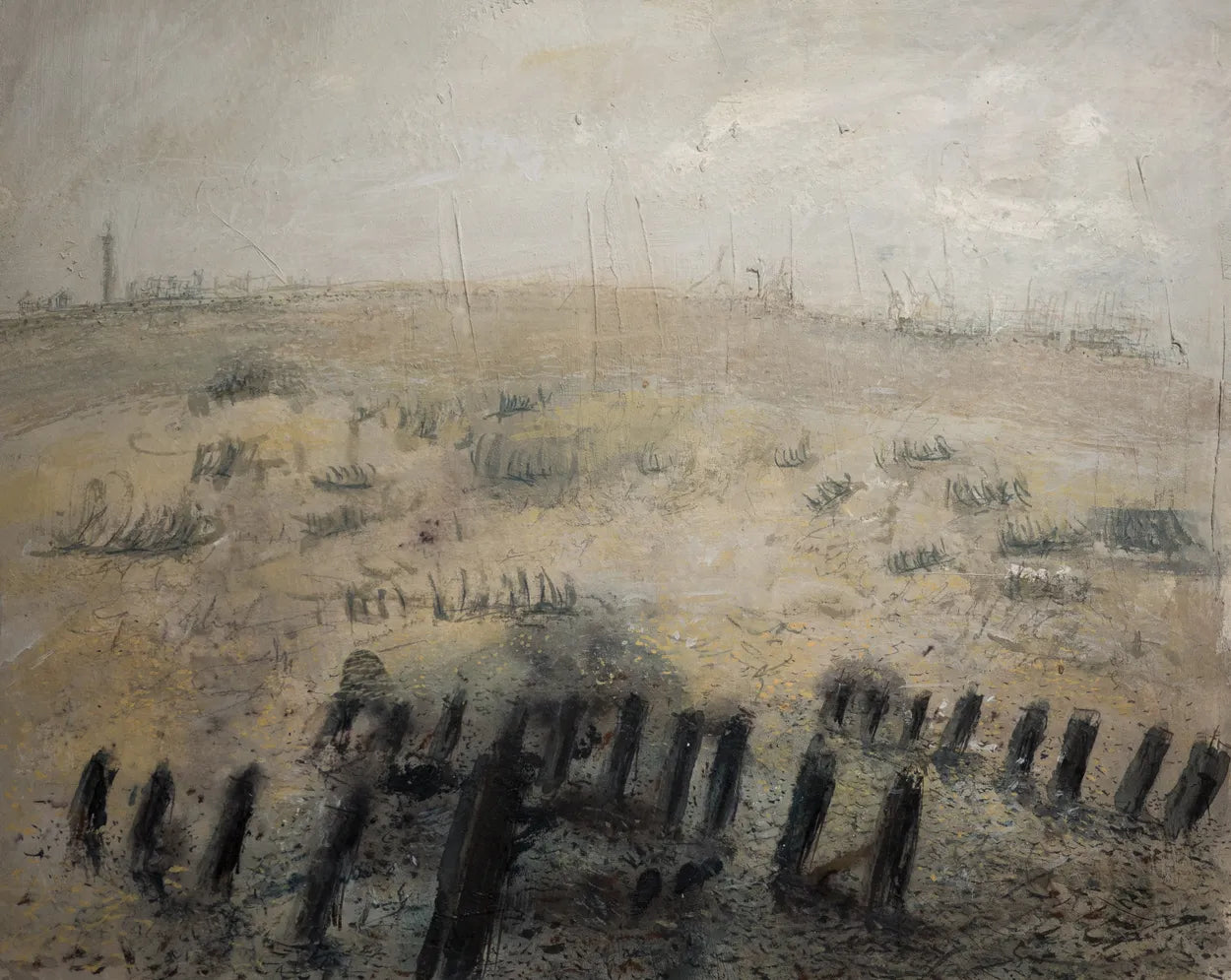 In My Solitude (Whale Bones and the Estuary) by Stephen Todd