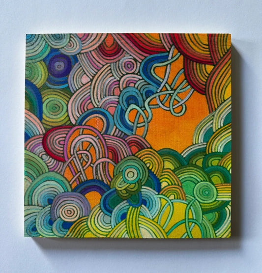 Interconnected by Coral Churchill, original painting