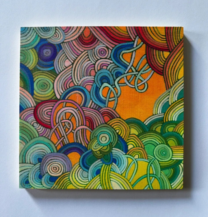 Interconnected by Coral Churchill, original painting