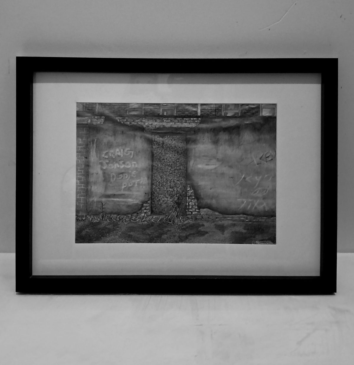 Crack House by Chloe Stevenson, original artwork