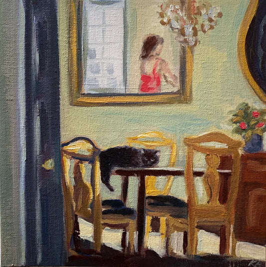 Knowing Me, Knowing You by Katherine Benson, original painting