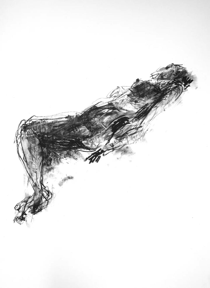 Laid Back (Life Drawing) by Stephen Todd