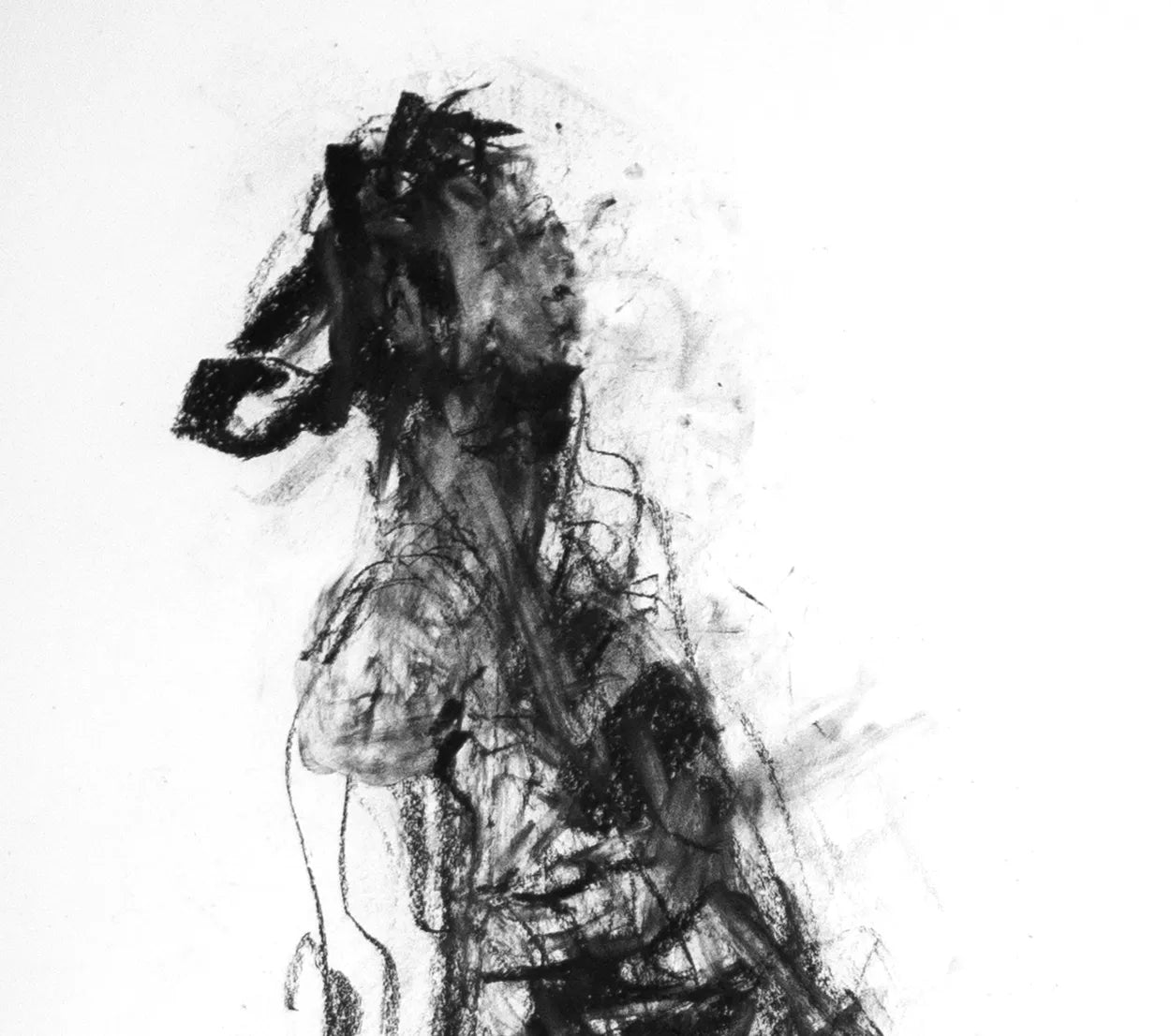 Lean Back (Life Drawing) by Stephen Todd