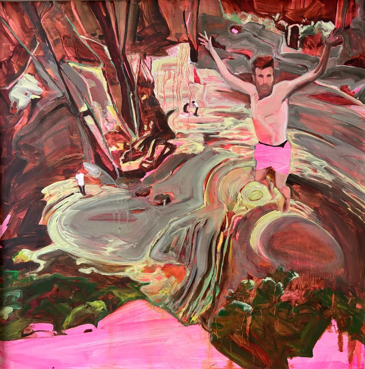 Letting Go by Helen Latham, original painting