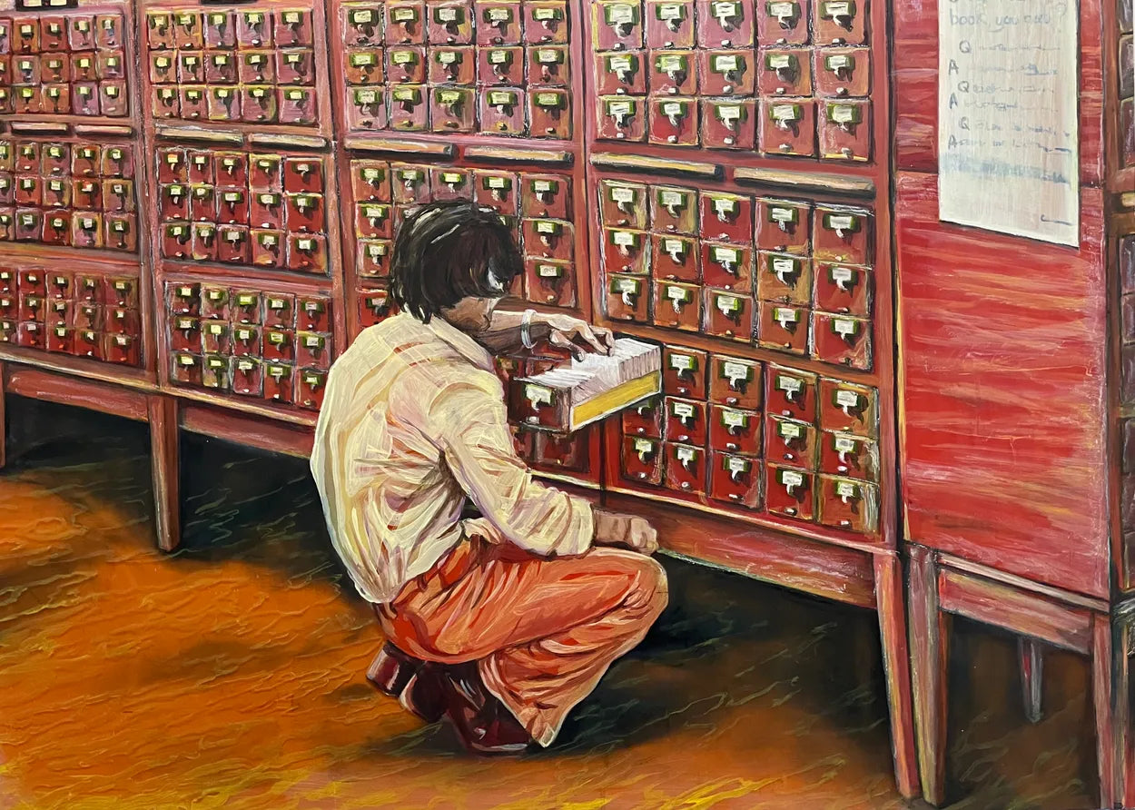 Library by Gabrielle J Moore