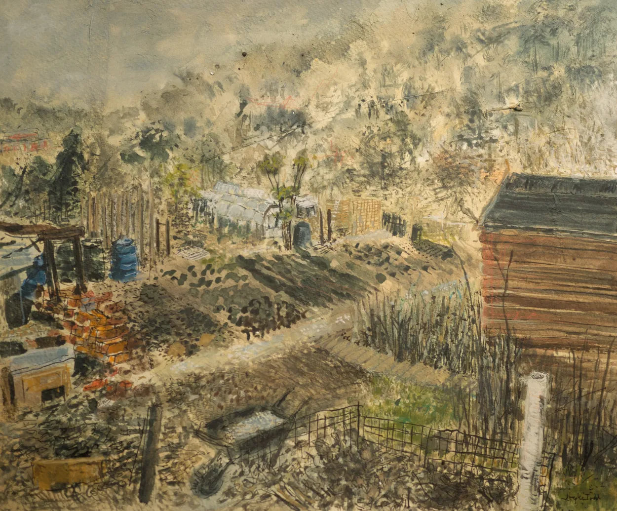 Life in Abundance (Allotment Paintings) by Stephen Todd