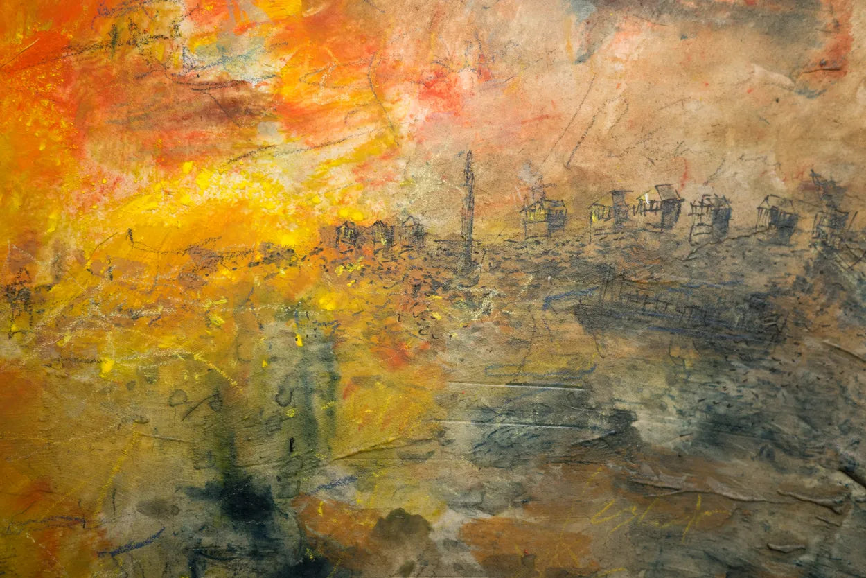 Light and Glory (Humber Estuary) by Stephen Todd