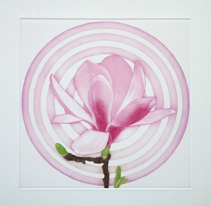 Magnolia Light 1 by Emiko Aida, original printmaking