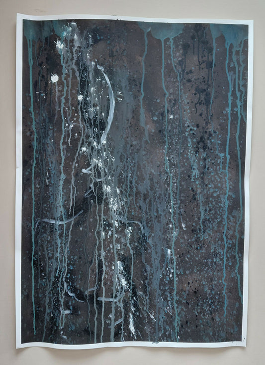 Hidden Figures - Disconnection by Vishali Joshi, original artwork