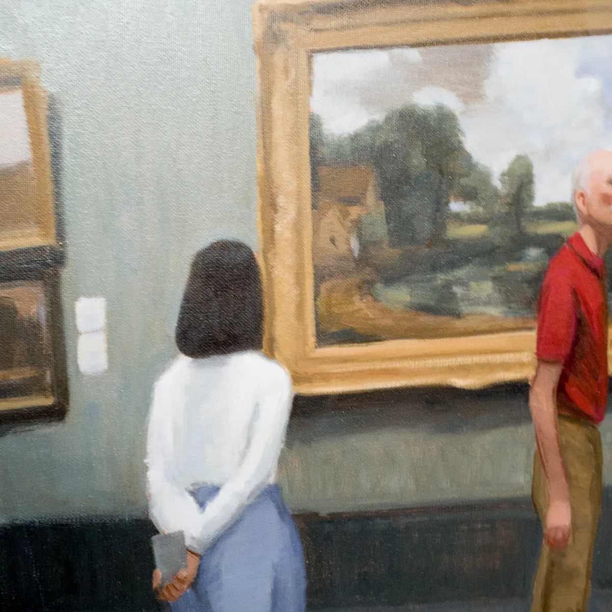 National Gallery Portrait by Sam Wood