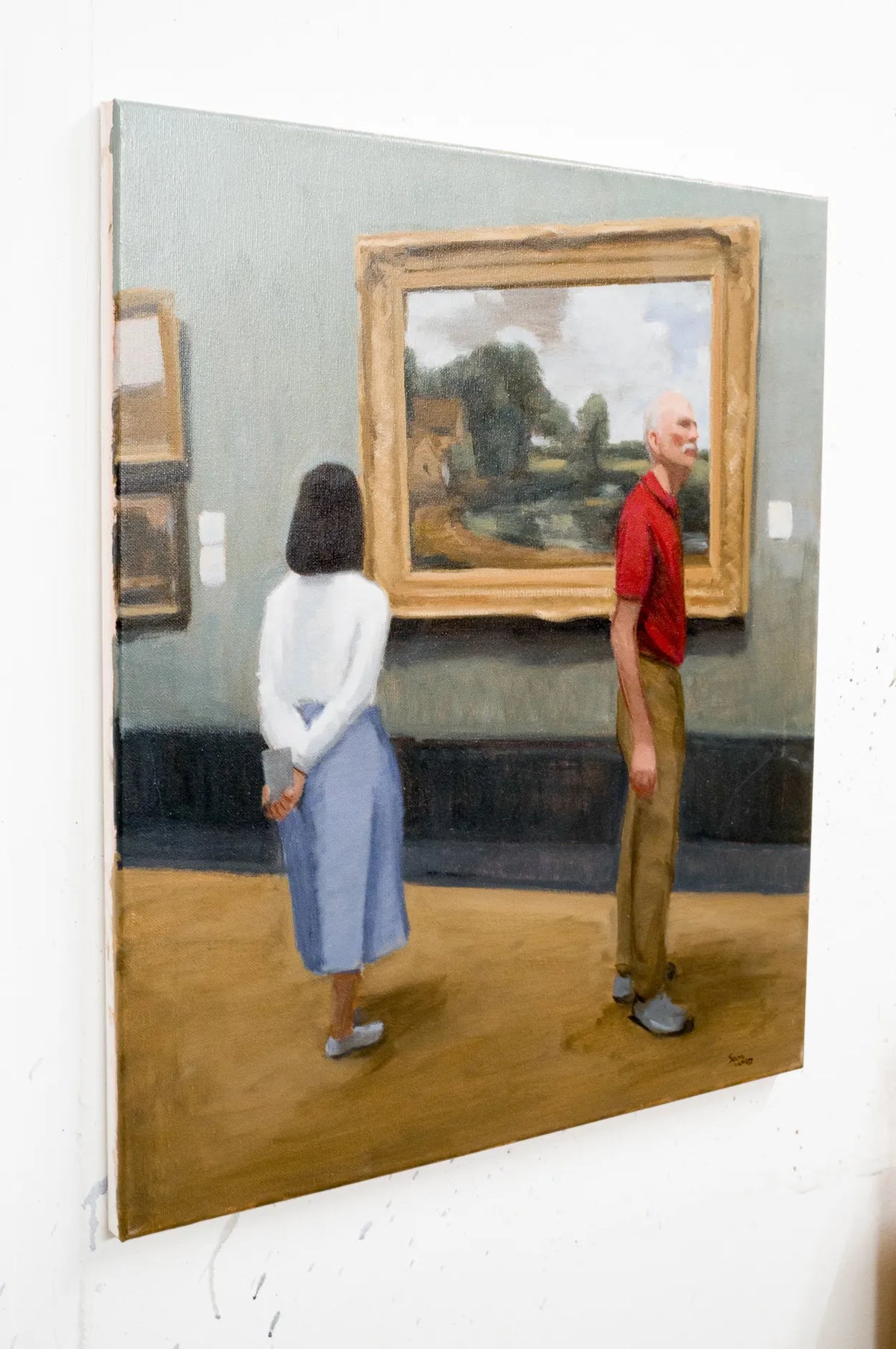 National Gallery Portrait by Sam Wood
