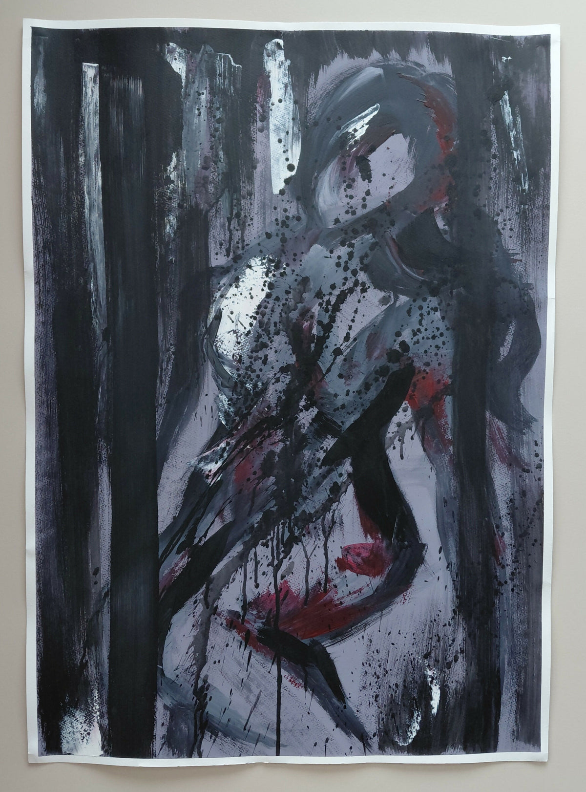 Hidden Figures - Exasperation by Vishali Joshi, original artwork