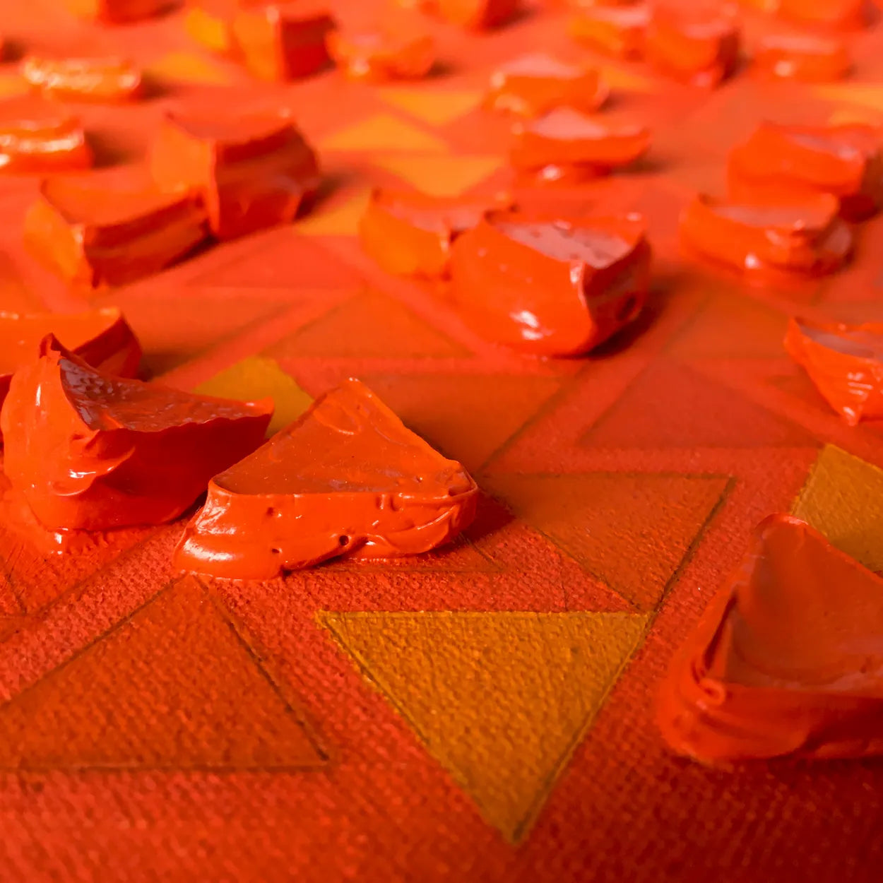 Orange by Toni Harrower, detail 1