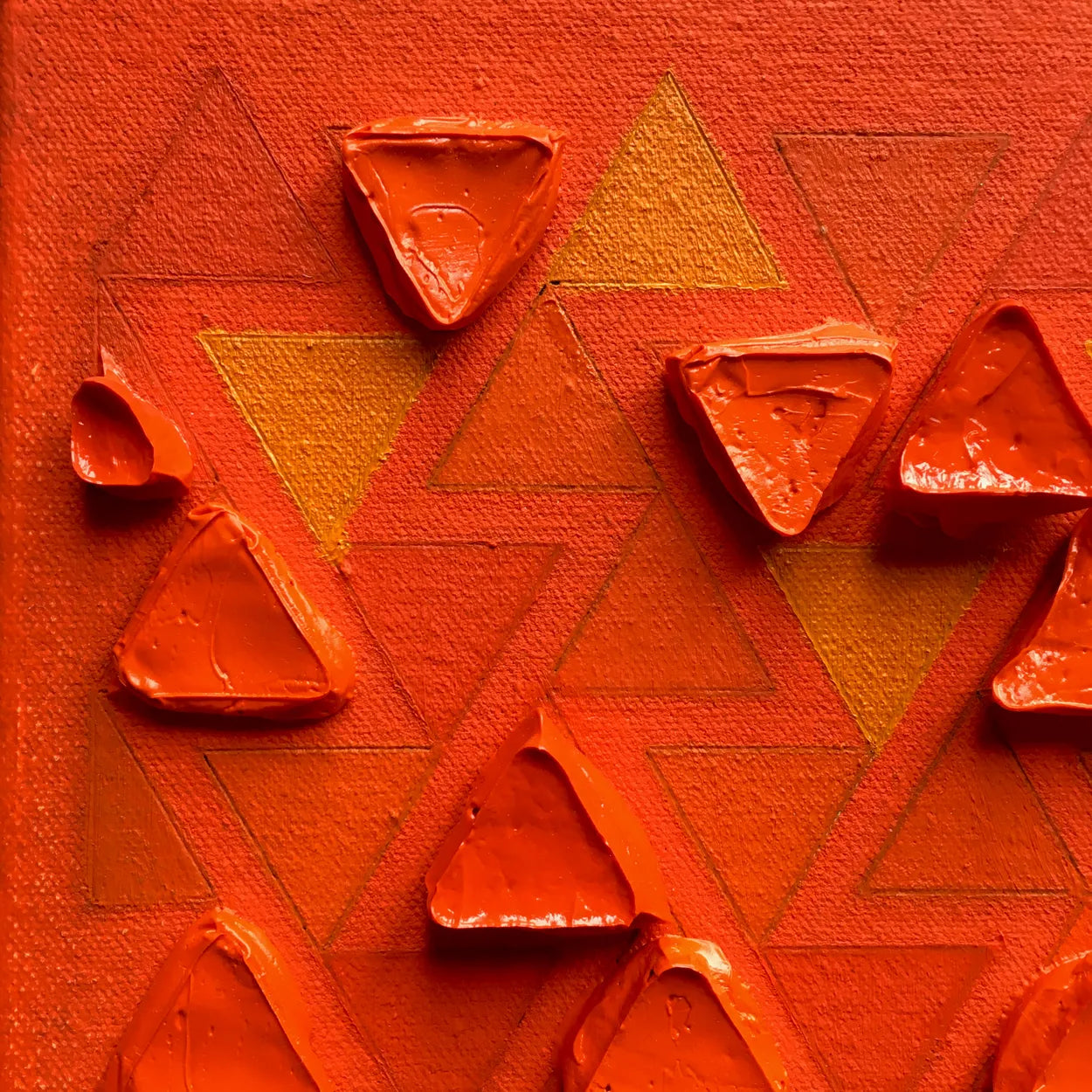 Orange by Toni Harrower, detail 2