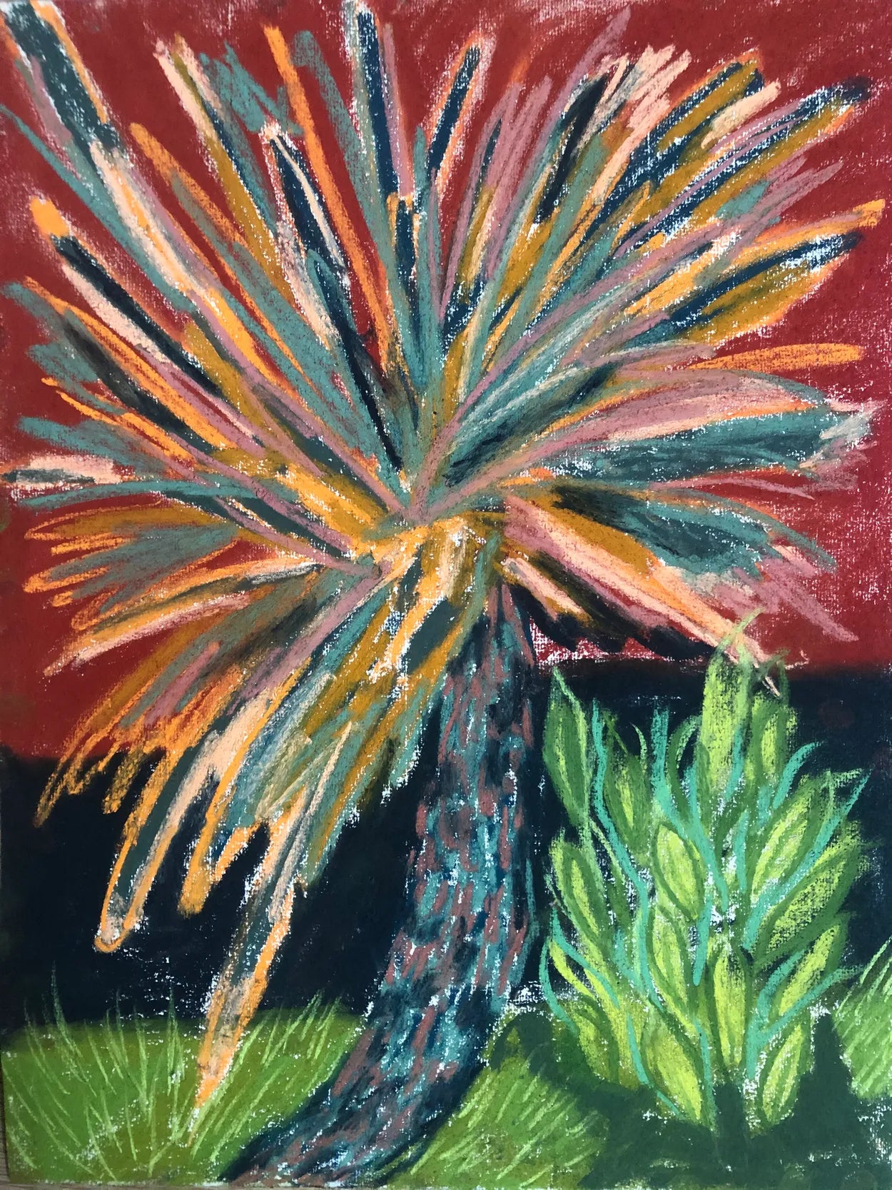 Palm Breeze II by Charlotte Johnston