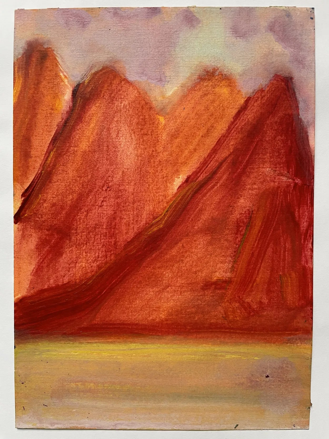 Papaya III by Charlotte Johnston, original painting