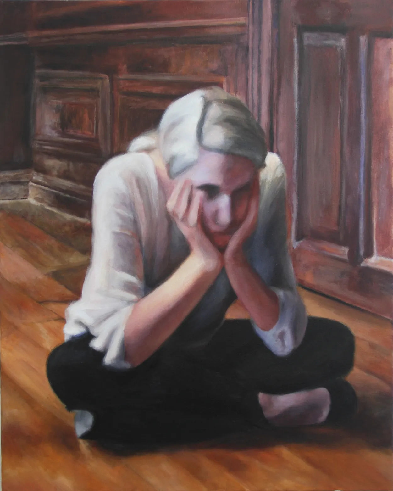 Head in Hands by Phoebe Hardwick