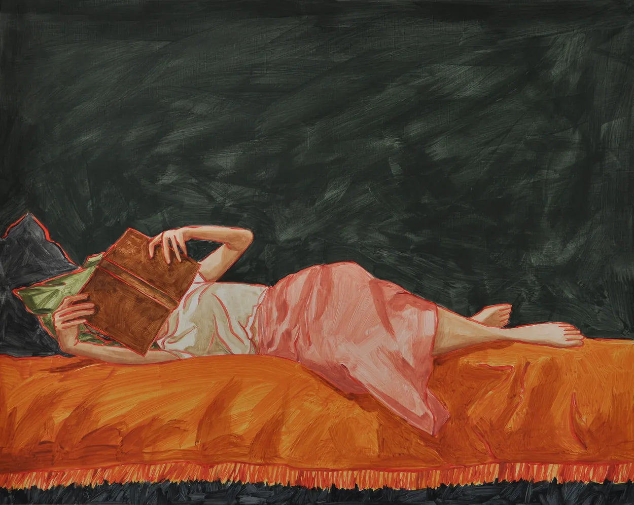 Pink Skirt by Julia Blackshaw