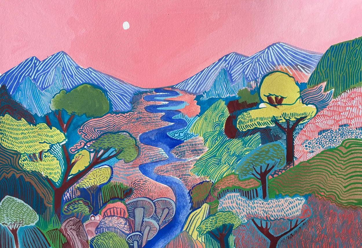 Pink Sky by Coral Churchill