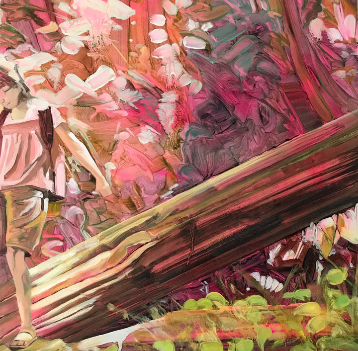 Pink Wood by Helen Latham