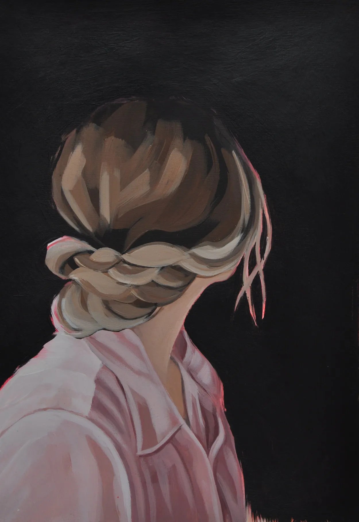 Portrait in Pink by Julia Blackshaw