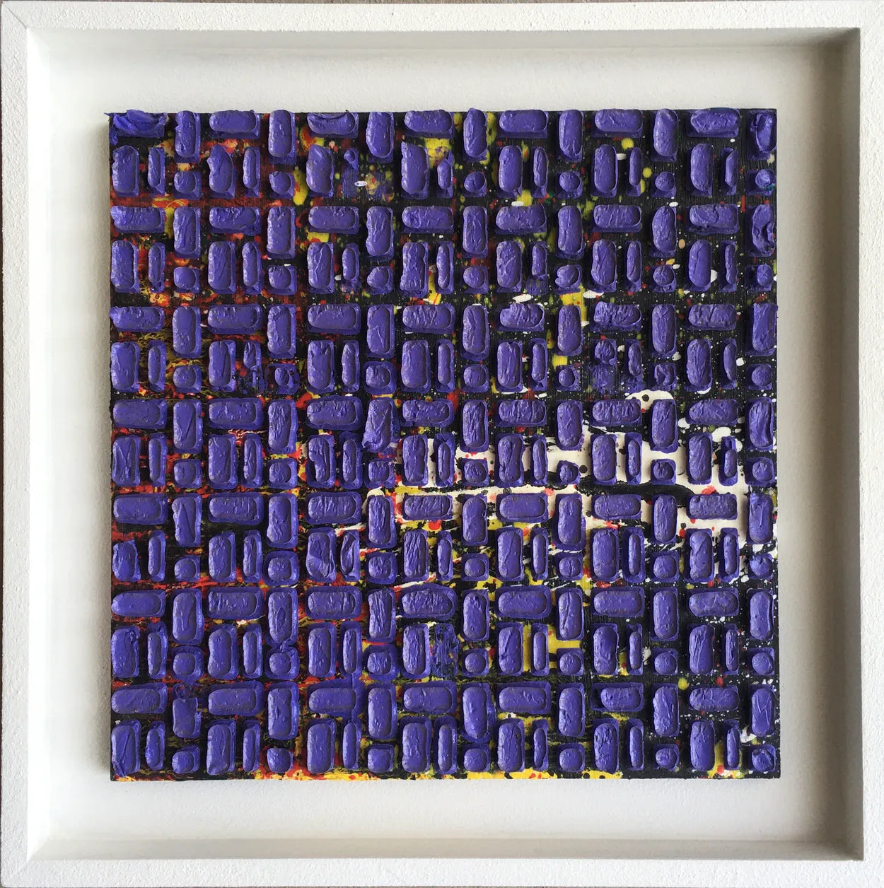 Purple Violets(Haze) by Toni Harrower