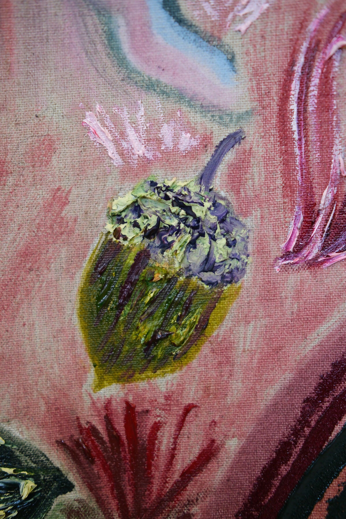 Every Leaf A Flower by Sian Egan, original artwork