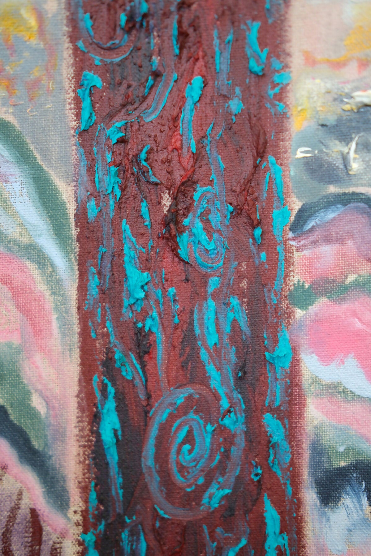 Every Leaf A Flower by Sian Egan, original artwork