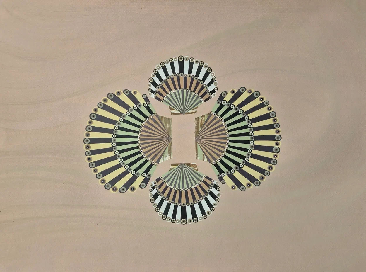 Reflection Wreath 2 by Larissa Virdee, detail