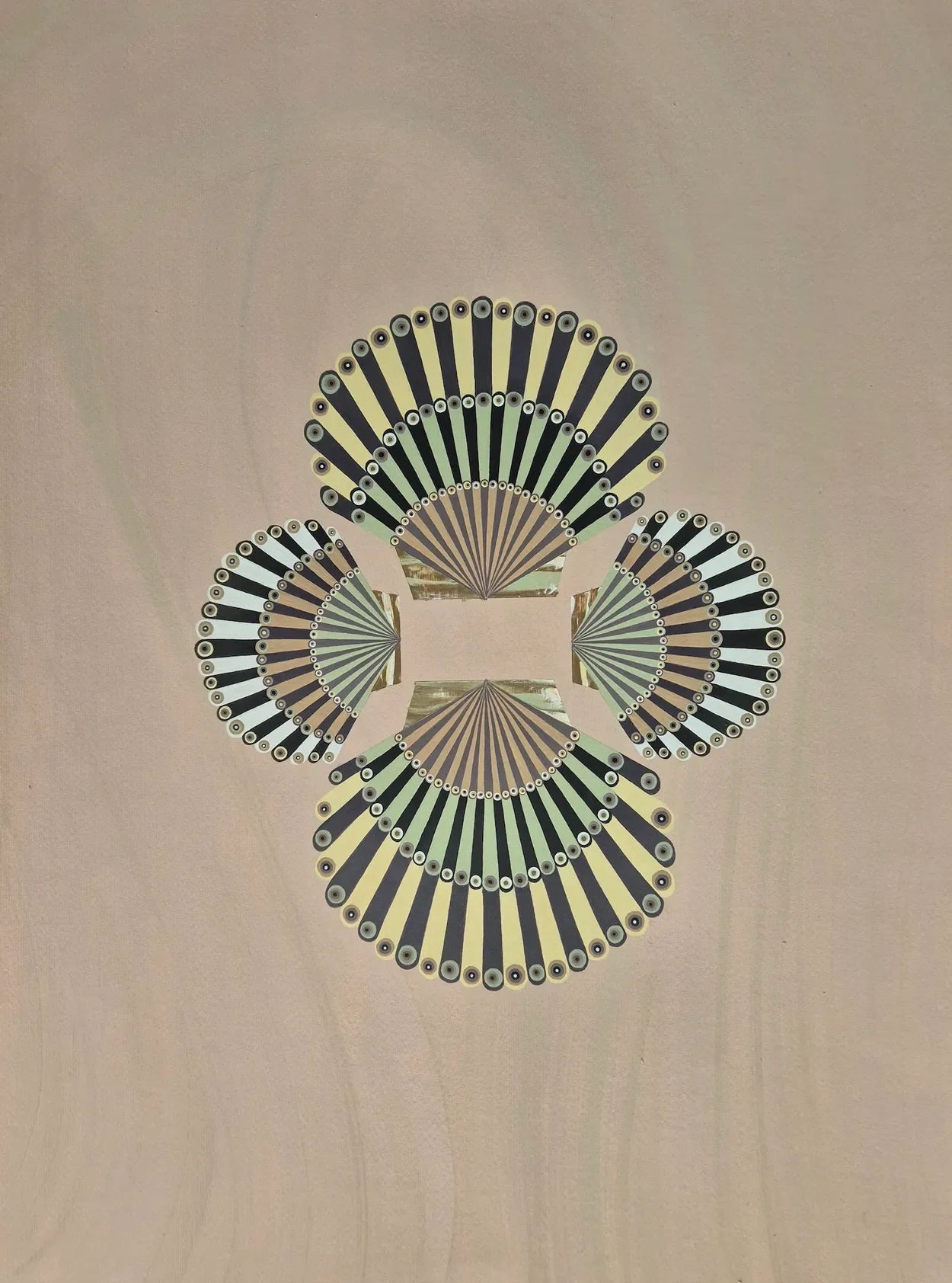Reflection Wreath 2 by Larissa Virdee, original painting