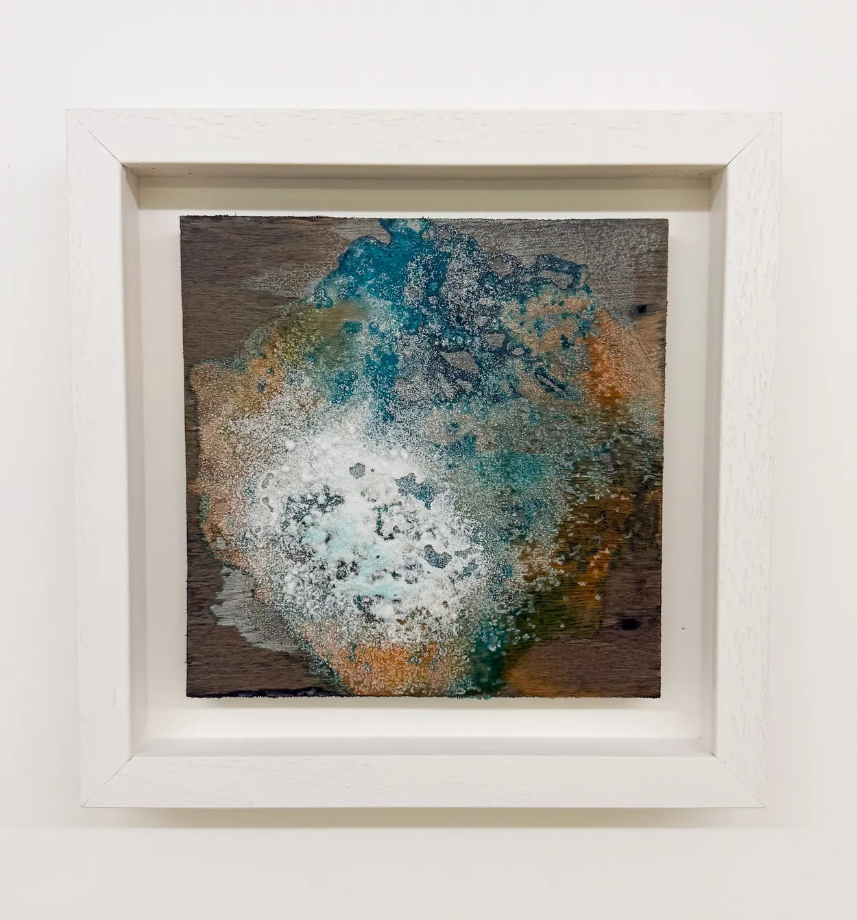 Salt and Ink. Displayed in Box Frame. by Georgia Boardman