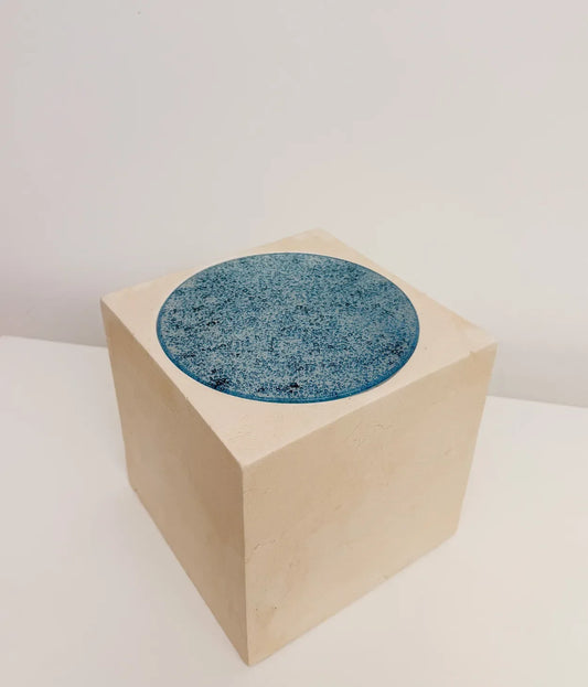 Scagliola and Glass by Georgia Boardman, original sculpture