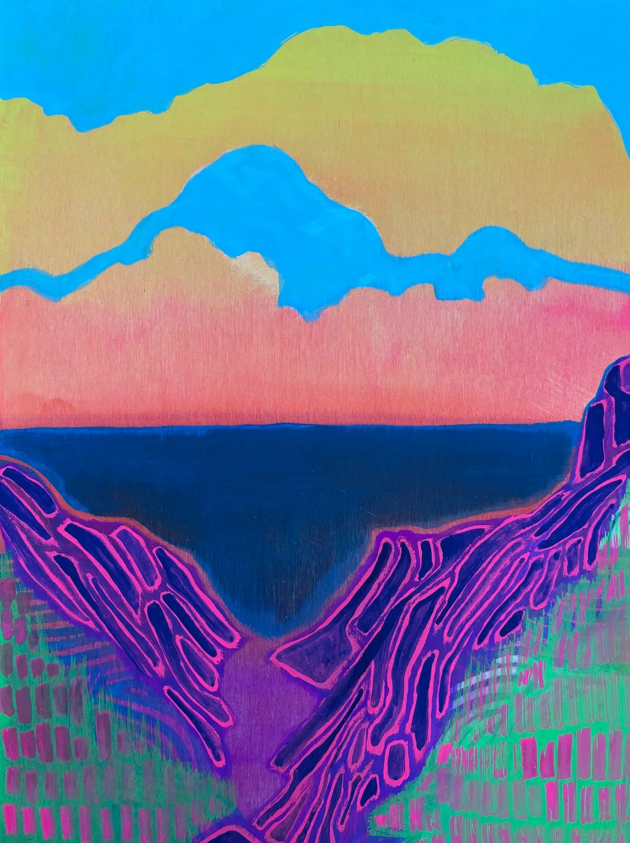 Seascape by Coral Churchill