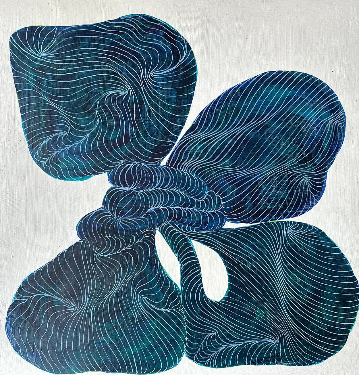 Squeeze - Teal by Sara Willett