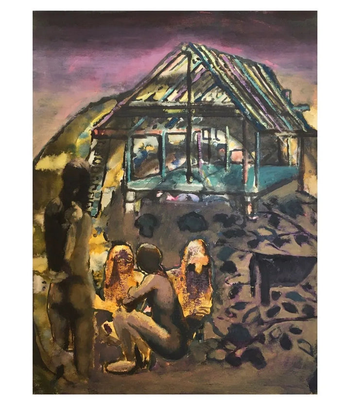 Study For Happy Hippie Home by Ed Saye