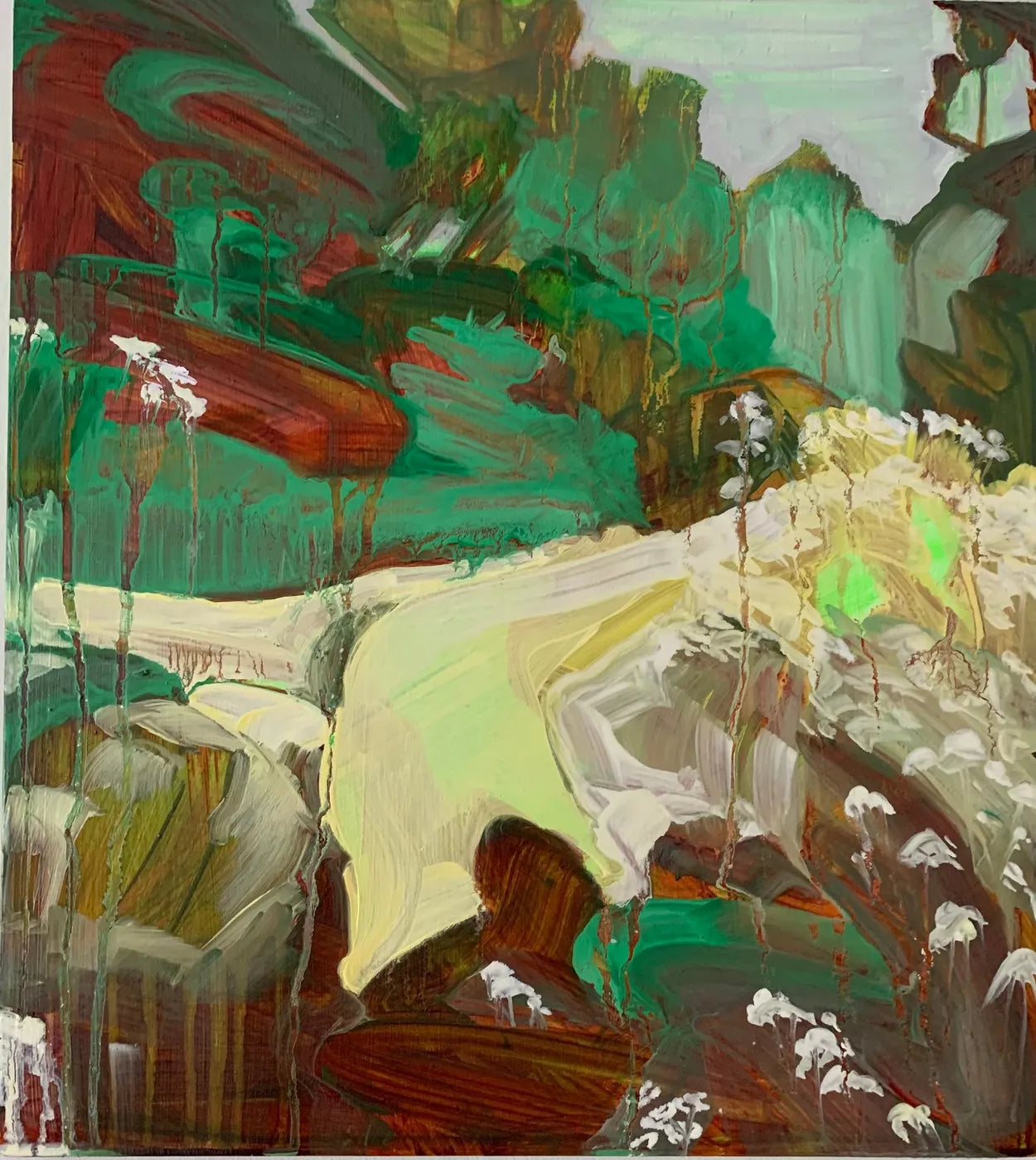 Study in Green 1 by Helen Latham